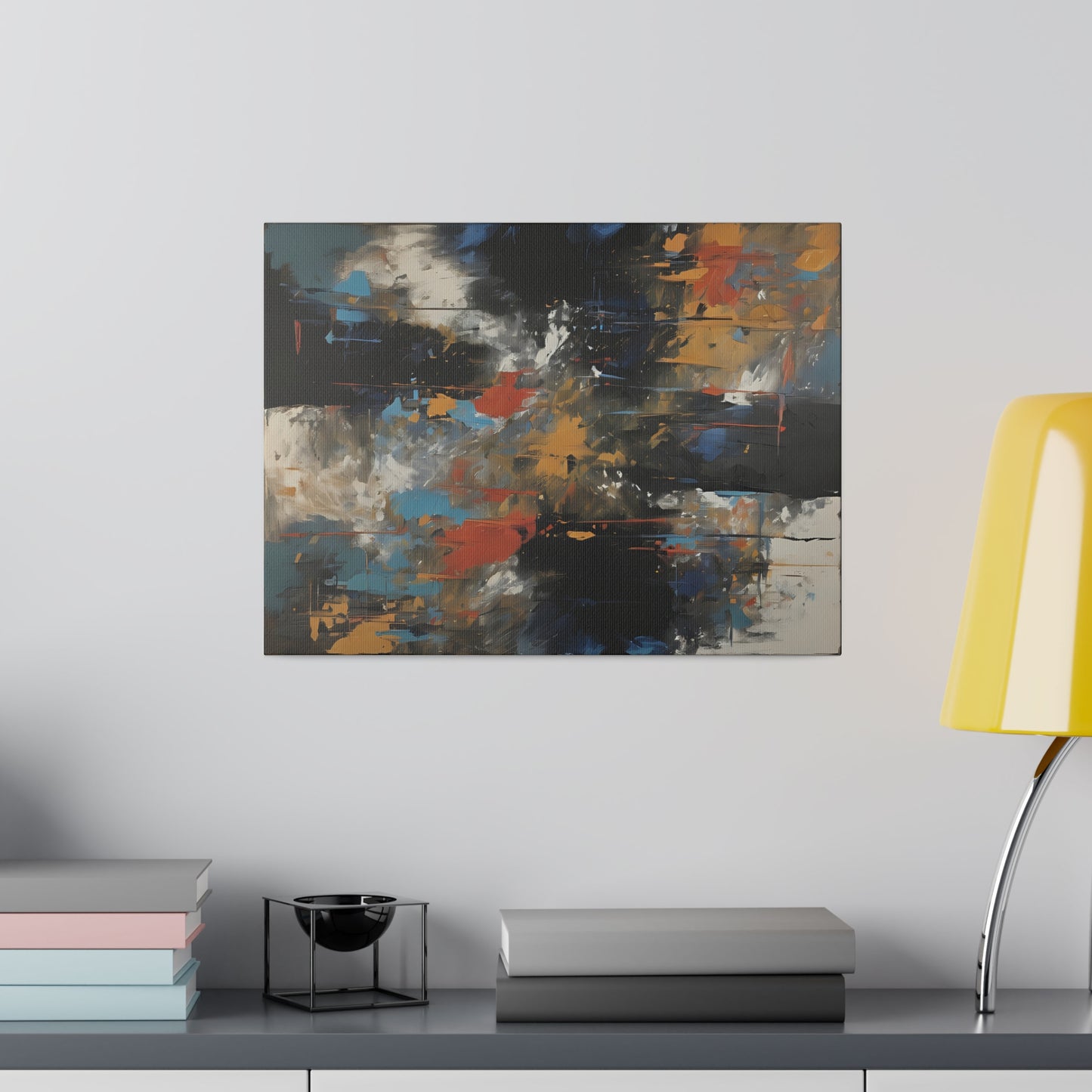 Abstract, Wall Art, Matte Canvas, Stretched, 0.75"