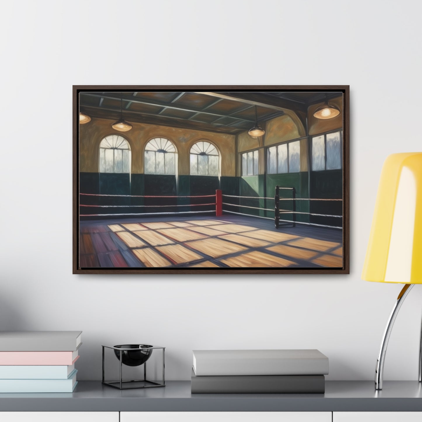 Boxing Gym, Wall Art, Gallery Canvas Wraps, Horizontal Frame