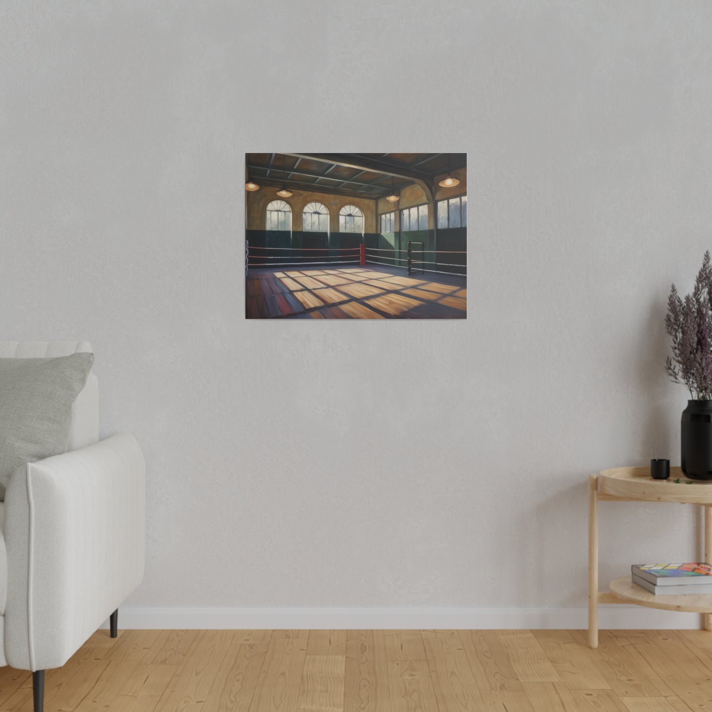 Boxing Gym, Wall ArtMatte Canvas, Stretched, 0.75"