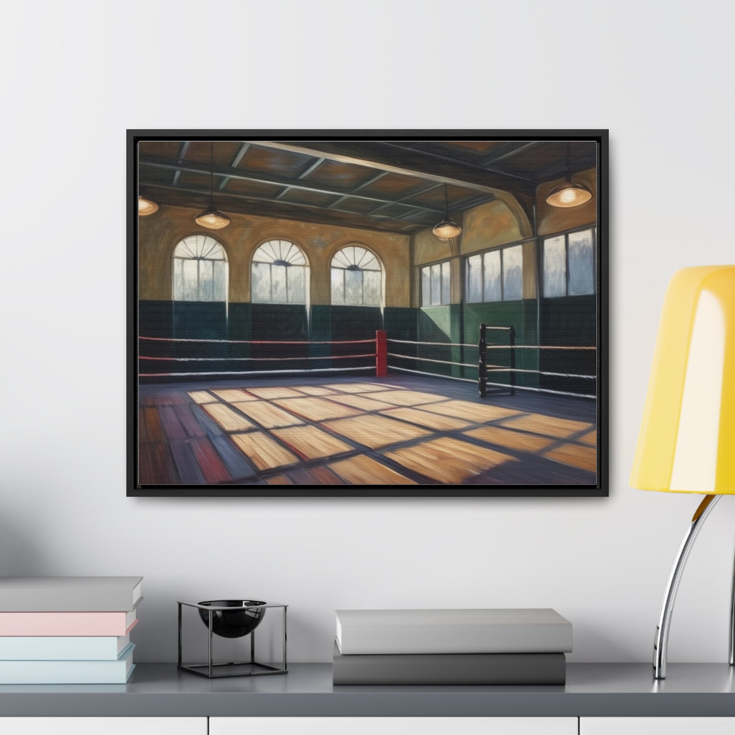 Boxing Gym, Wall Art, Gallery Canvas Wraps, Horizontal Frame
