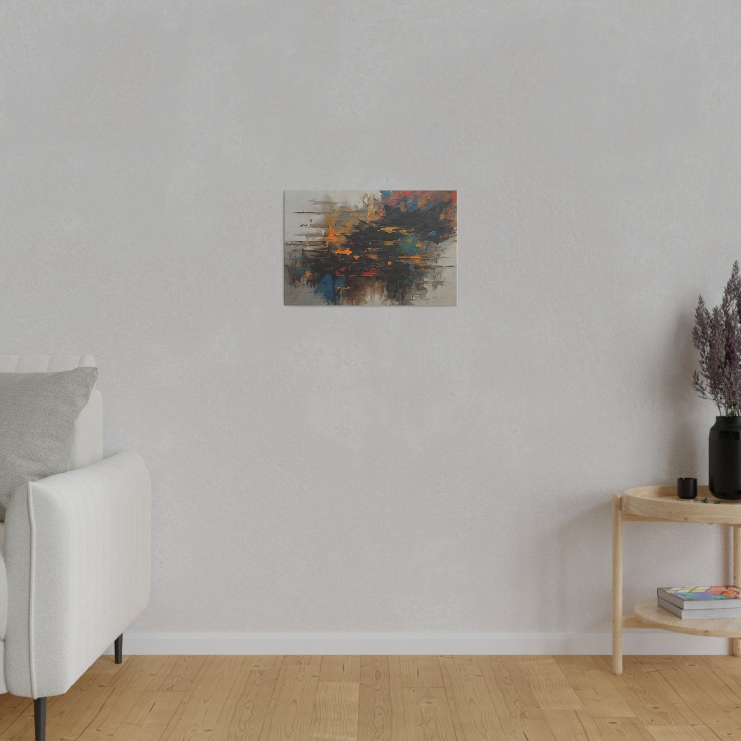 Abstract, Wall Art, Matte Canvas, Stretched, 0.75"