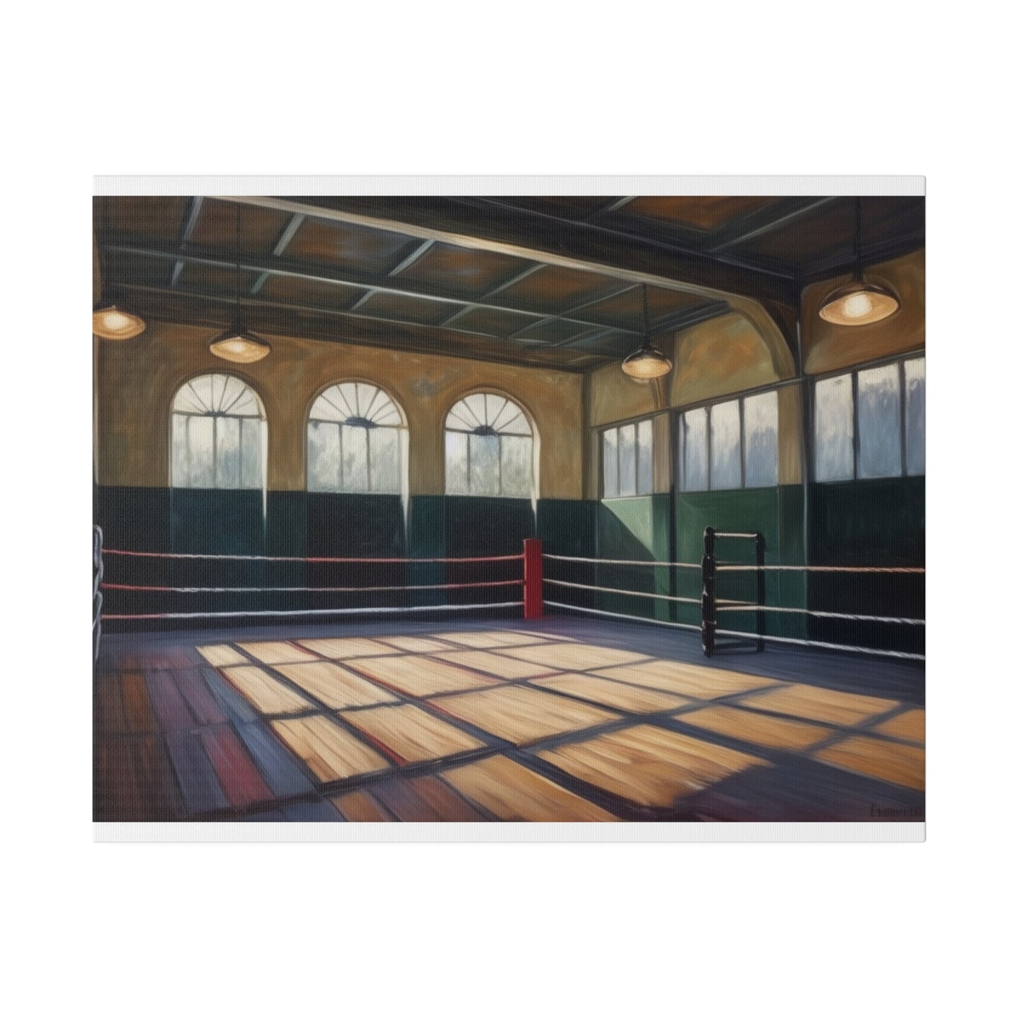Boxing Gym, Wall ArtMatte Canvas, Stretched, 0.75"