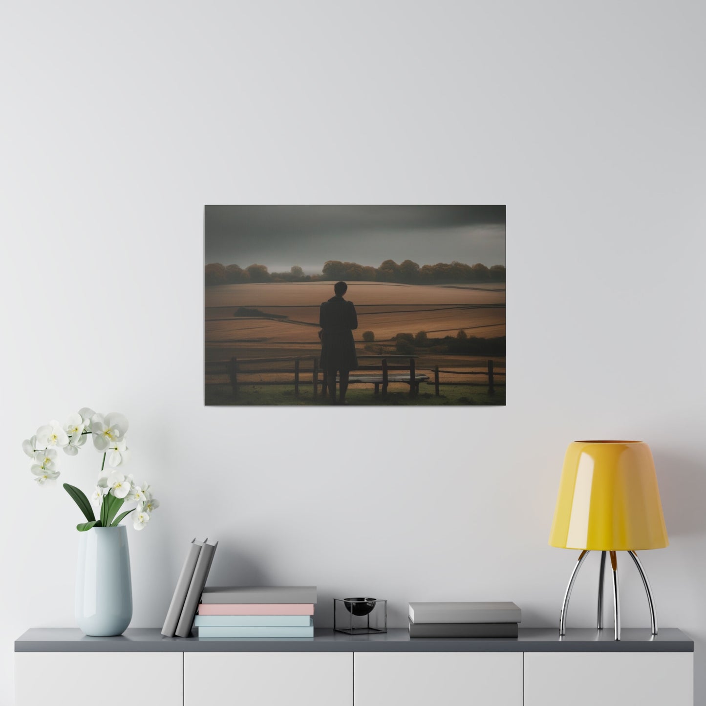 Alone, Wall Art, Matte Canvas, Stretched, 0.75"