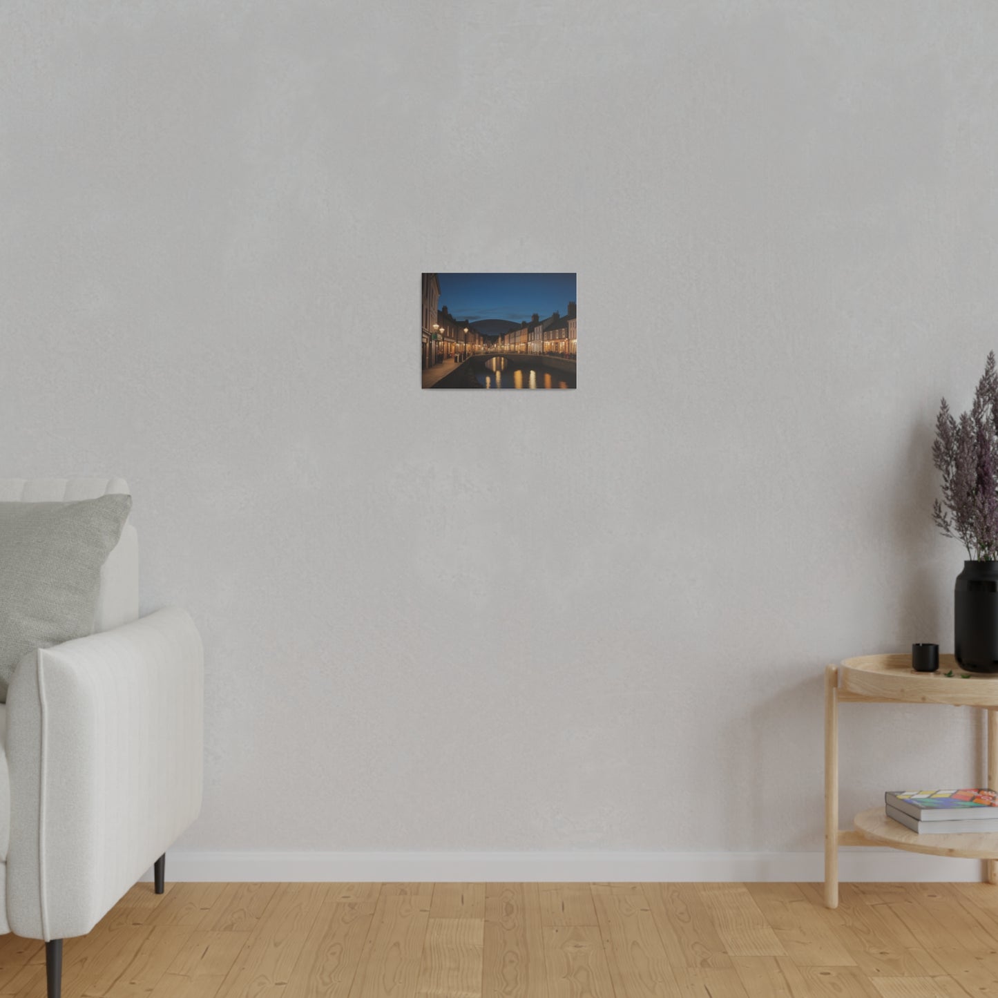 Canal, Wall Art, Matte Canvas, Stretched, 0.75"