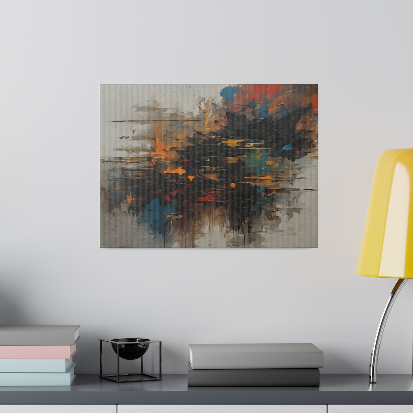 Abstract, Wall Art, Matte Canvas, Stretched, 0.75"