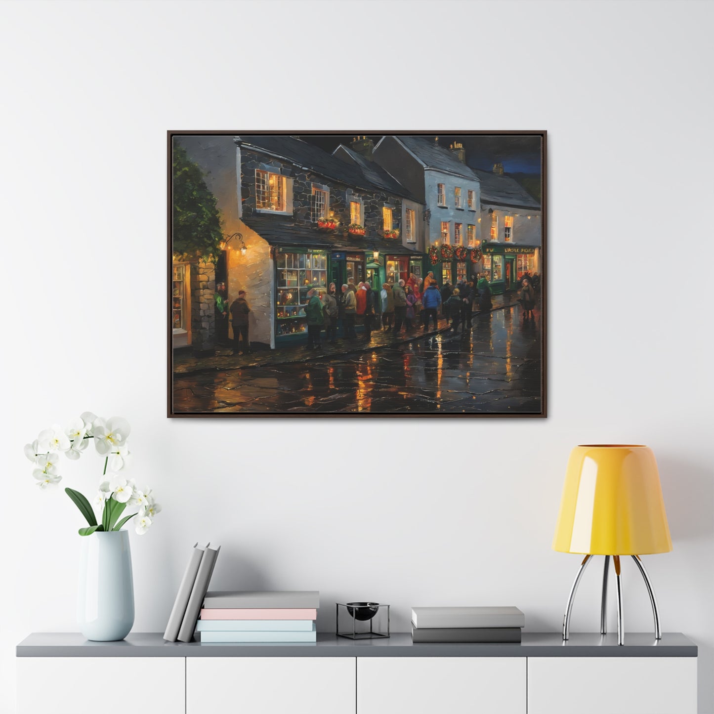 The Pub, Wall Art, Gallery Canvas Wraps, Horizontal Frame