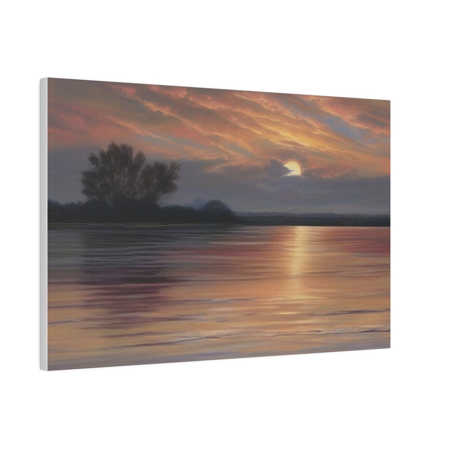 Sun Rise, Wall Art, Matte Canvas, Stretched, 0.75"