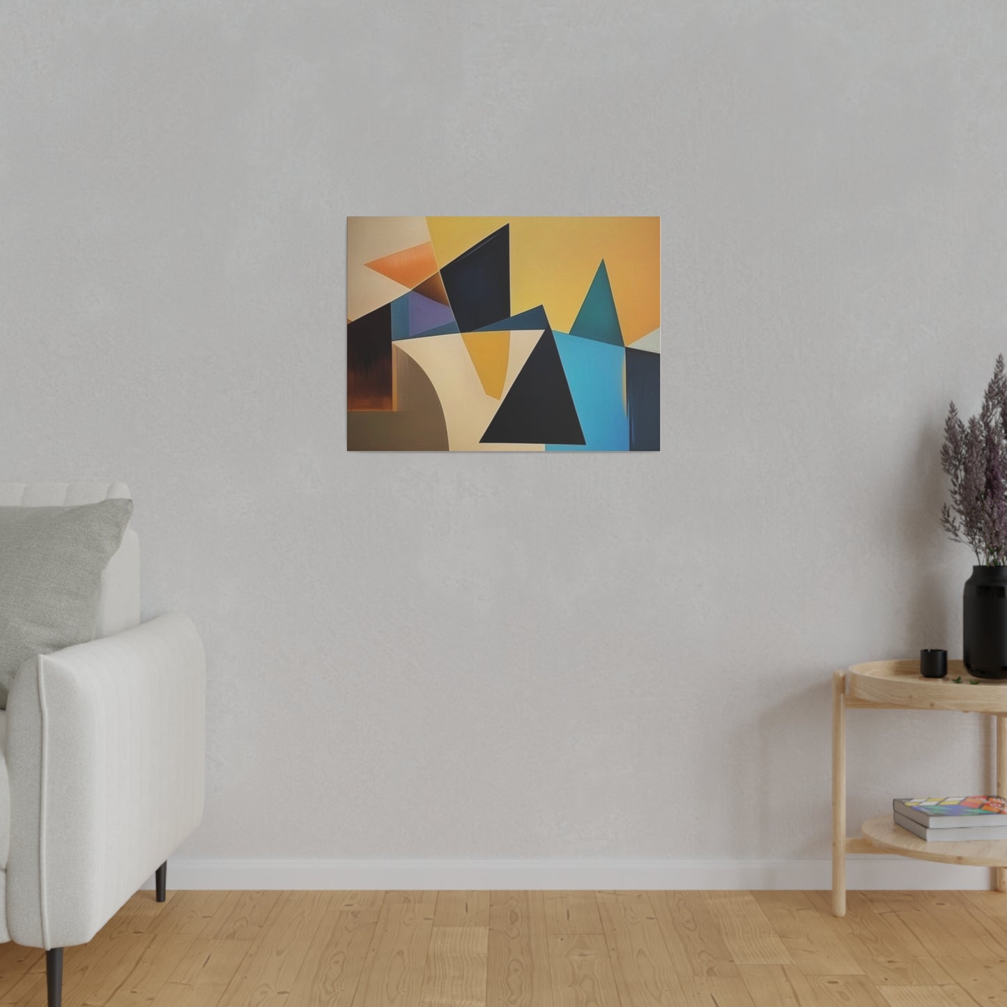 Abstract, Wall Art, Matte Canvas, Stretched, 0.75"