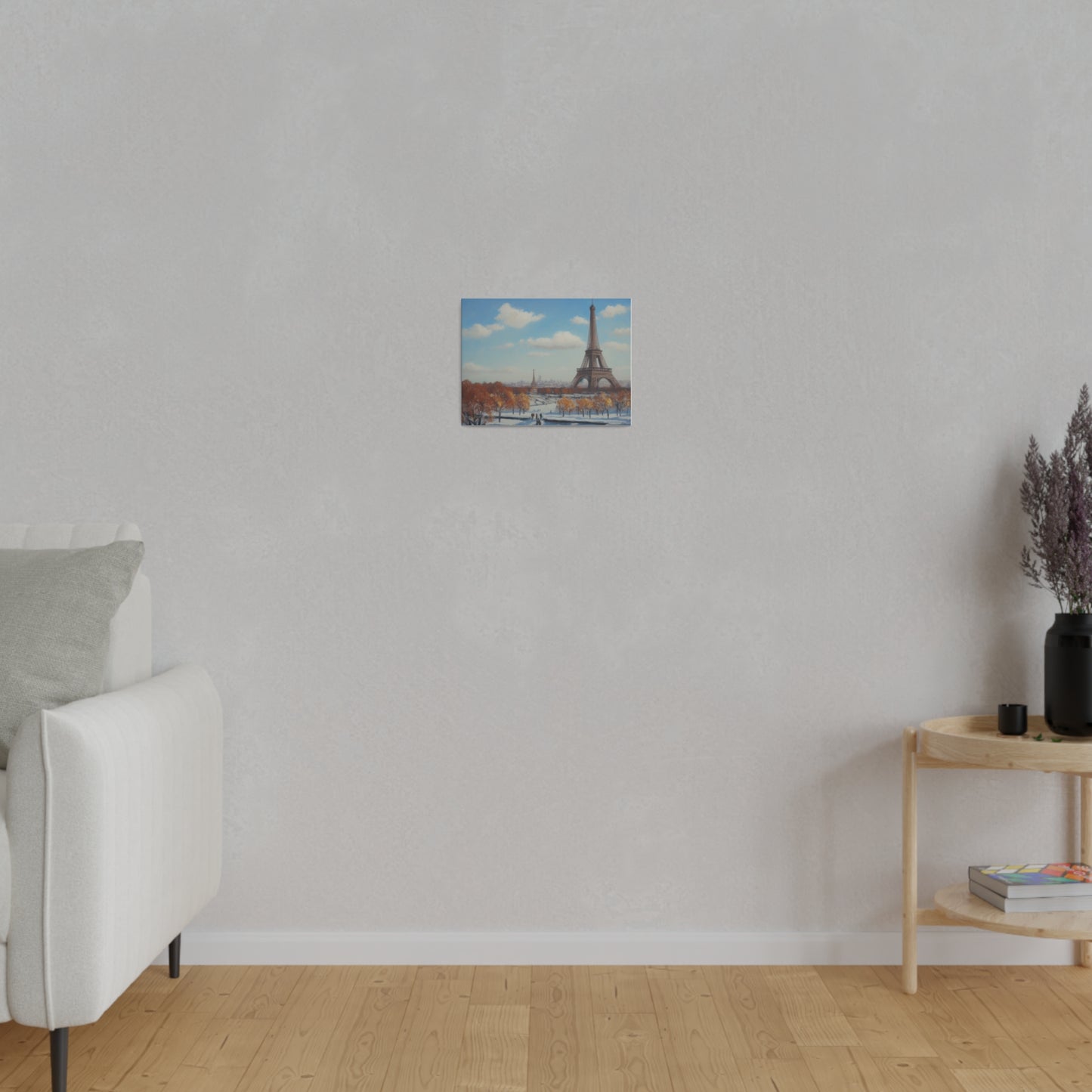 Eiffel Tower, Wall Art, Matte Canvas, Stretched, 0.75"