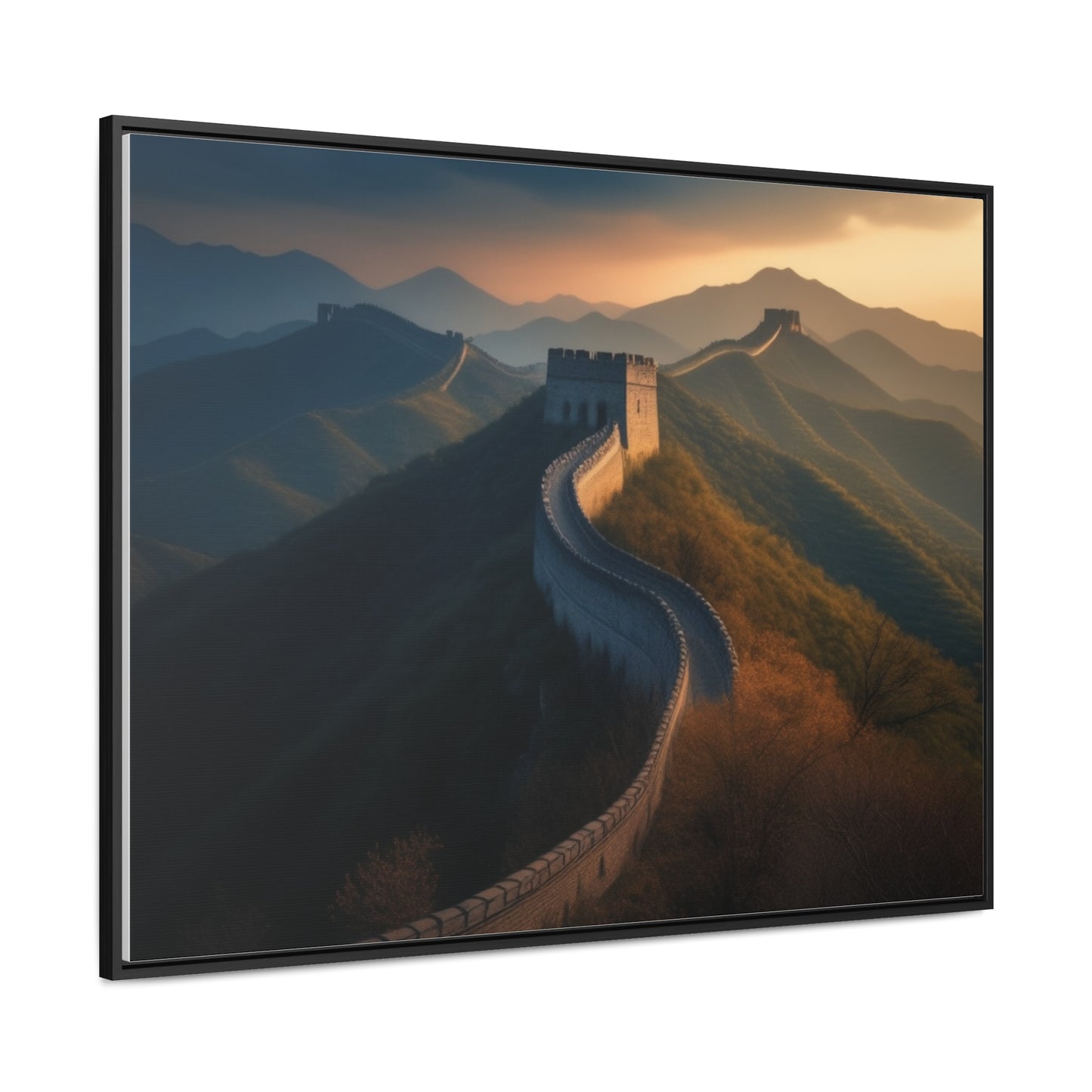 Great Wall, Wall Art,Gallery Canvas Wraps, Horizontal Frame