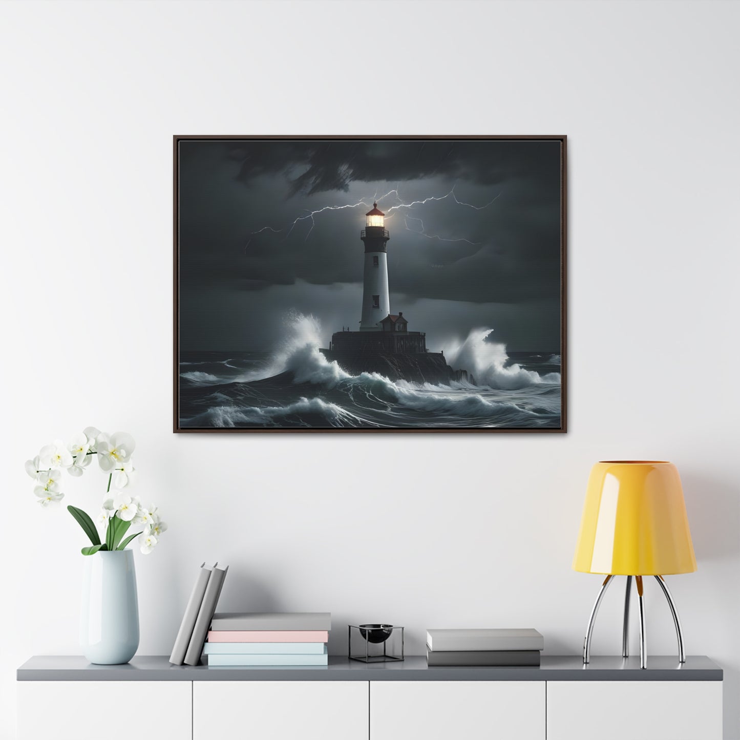 Light House, Wall Art, Gallery Canvas Wraps, Horizontal Frame