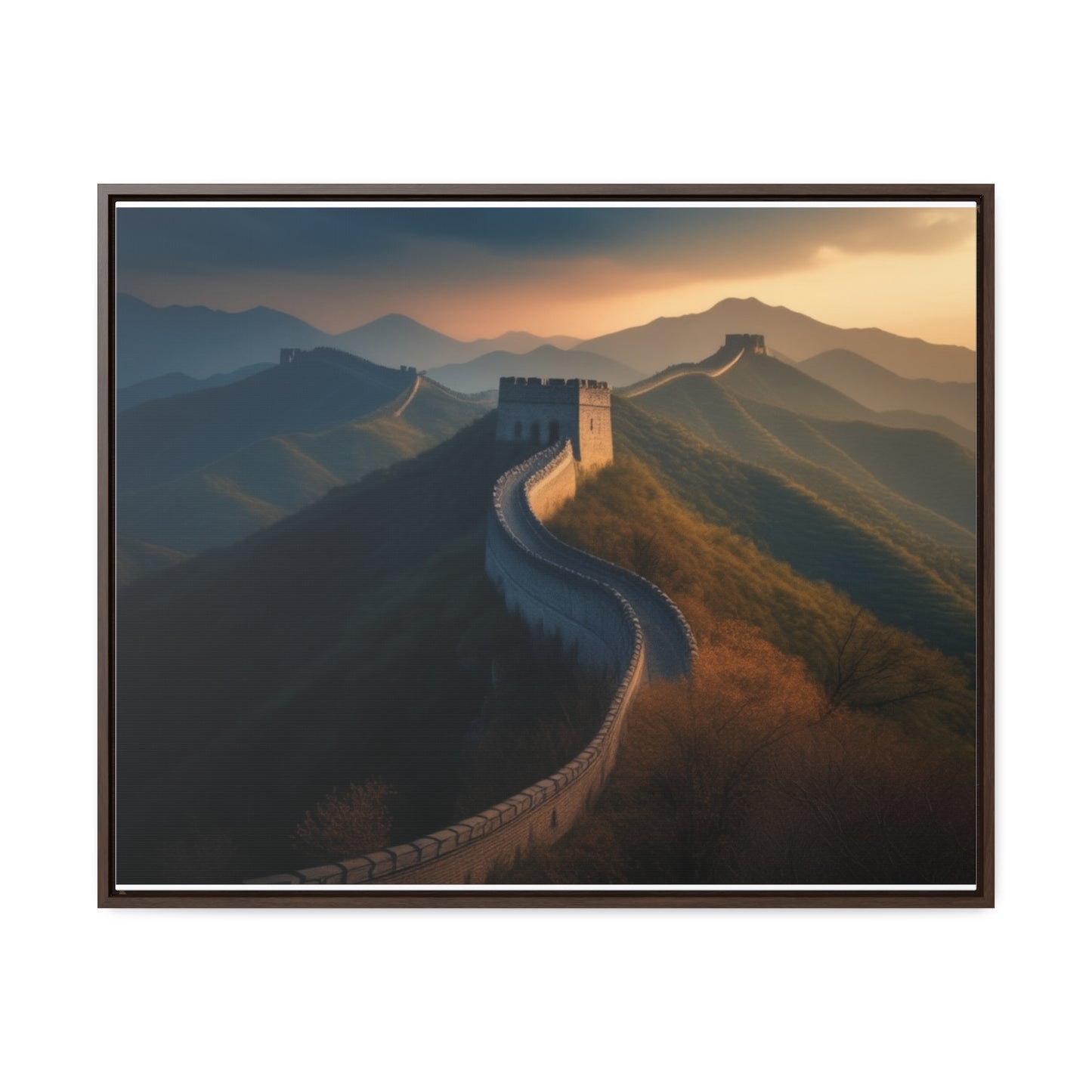 Great Wall, Wall Art,Gallery Canvas Wraps, Horizontal Frame