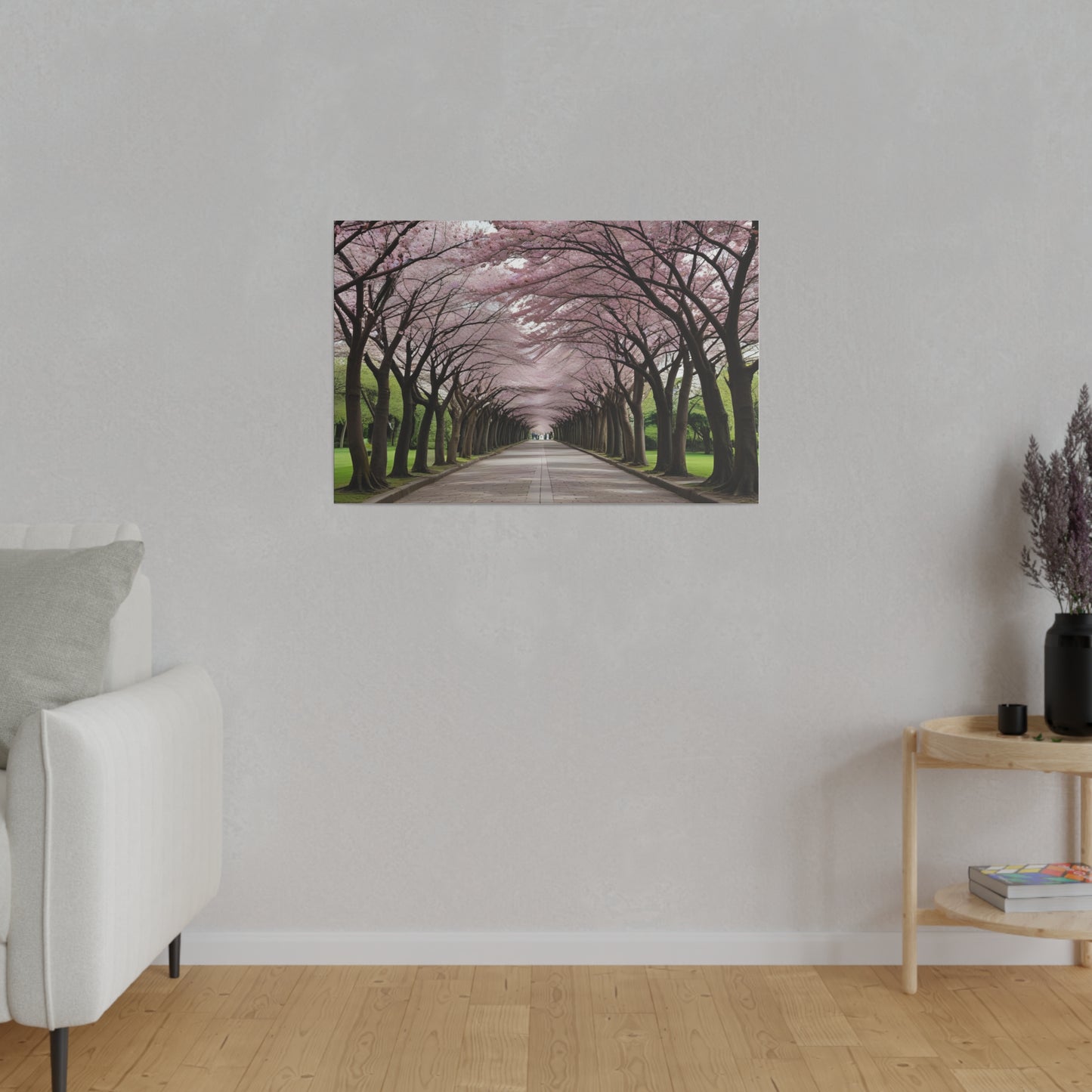 Cherry Blossoms, Wall Art, Matte Canvas, Stretched, 0.75"