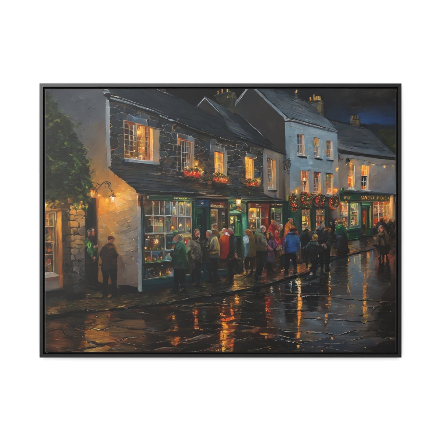 The Pub, Wall Art, Gallery Canvas Wraps, Horizontal Frame