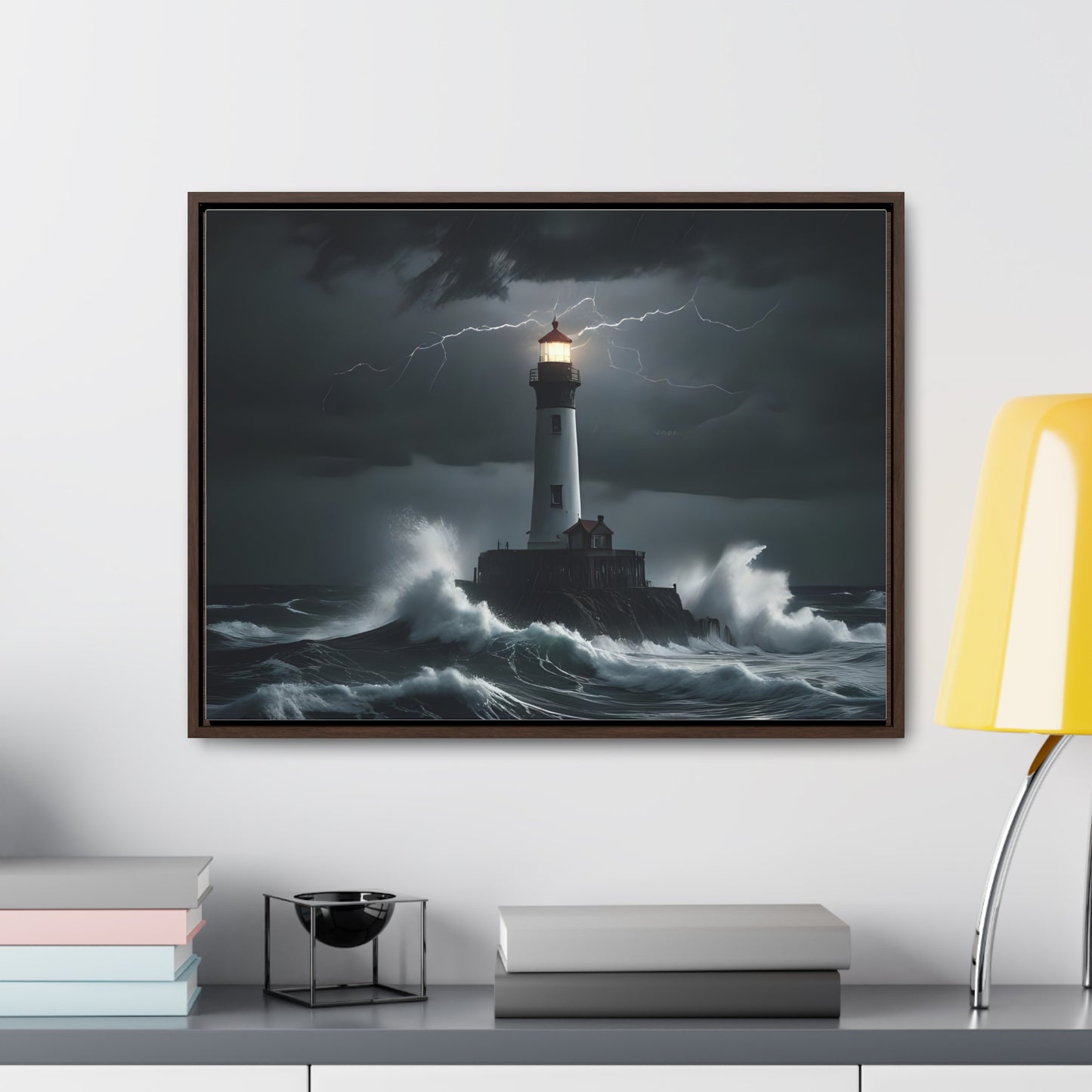 Light House, Wall Art, Gallery Canvas Wraps, Horizontal Frame