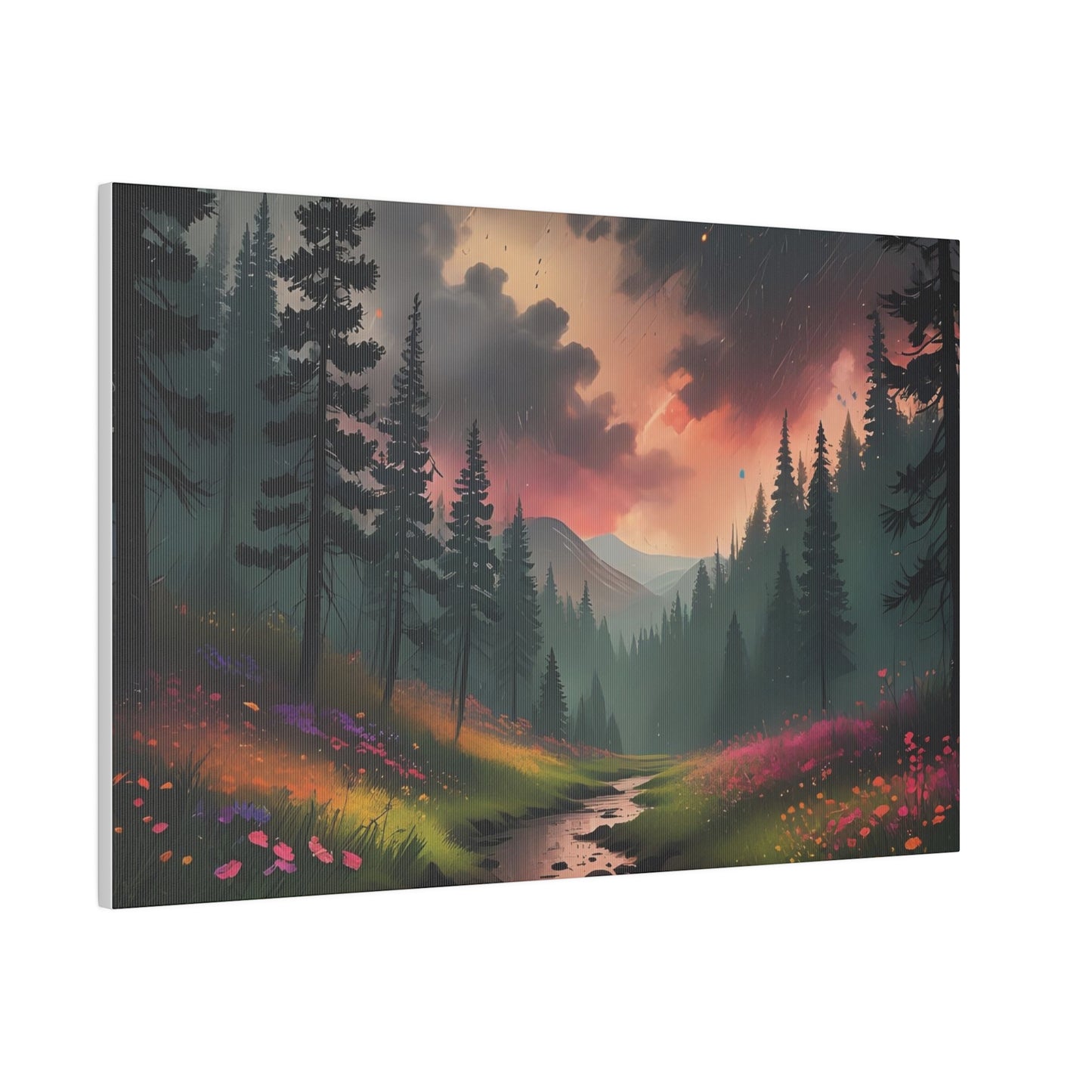 A Mystical Morning, Wall Art, Matte Canvas, Stretched, 0.75"