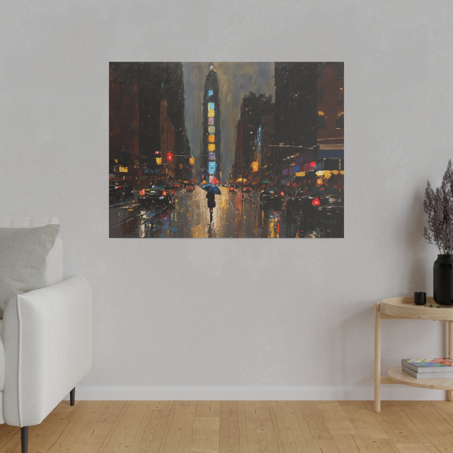 NYC, Wall Art, Matte Canvas, Stretched, 0.75"