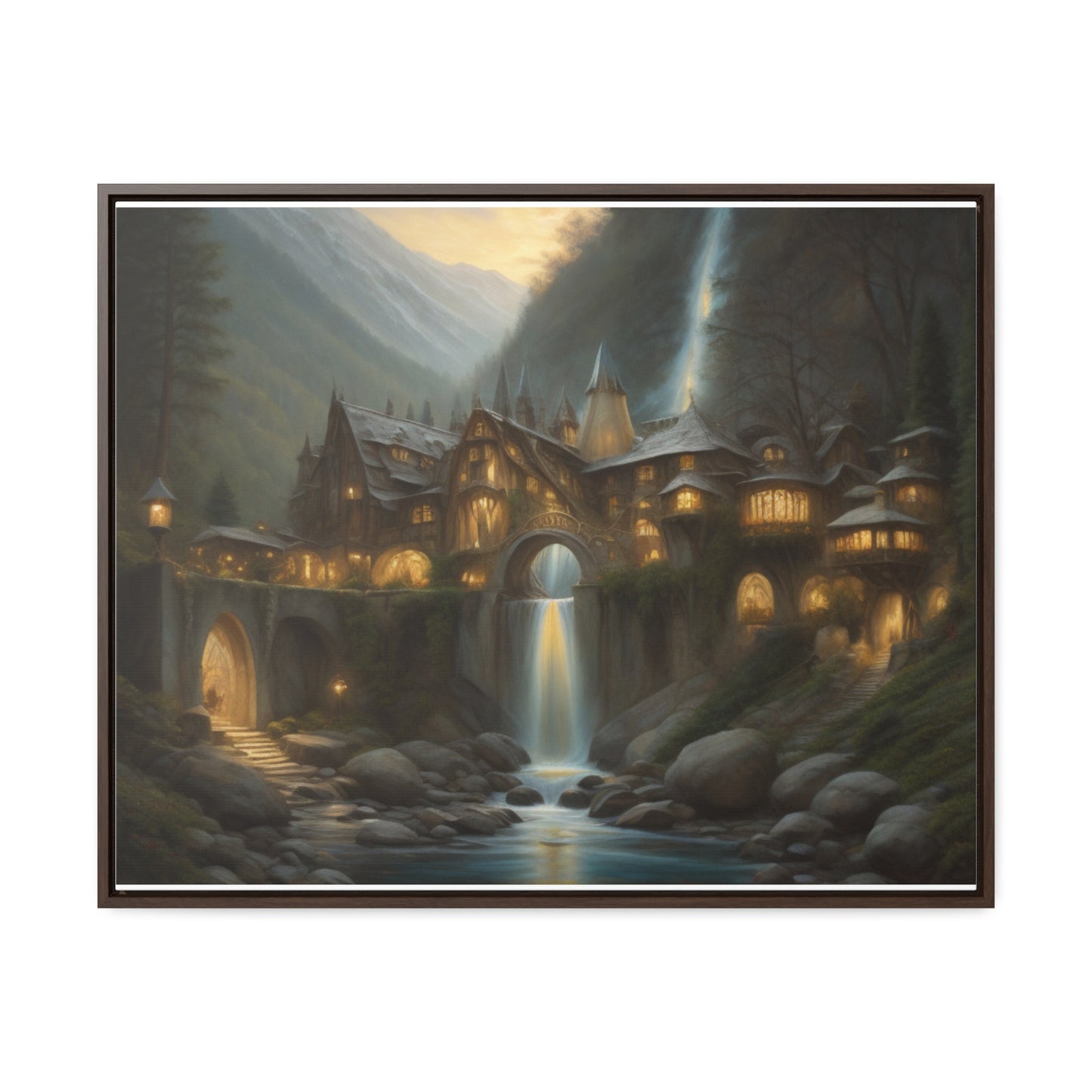 Rivendell, Wall Art, Gallery Canvas Wraps, Horizontal Frame