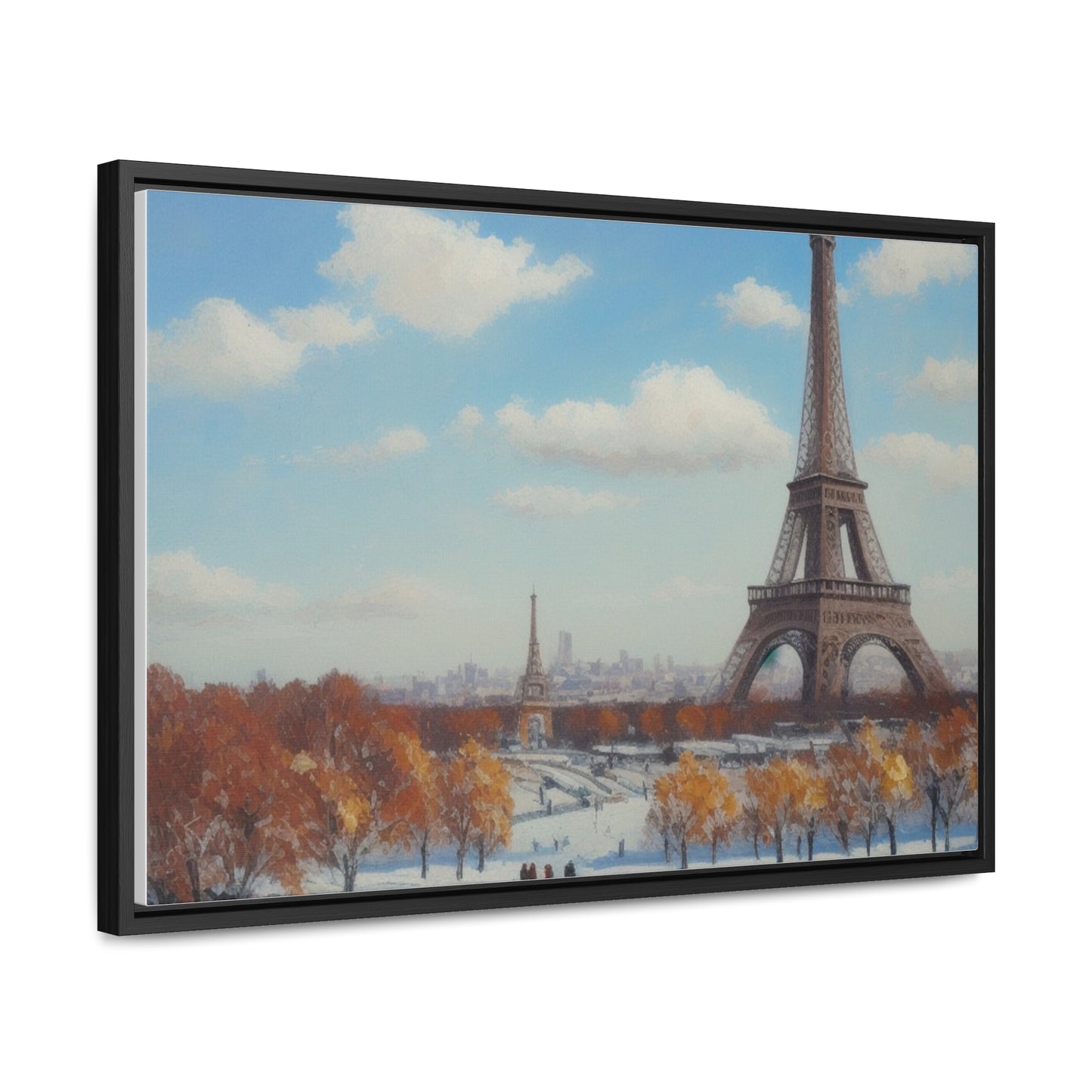 Eiffel Tower, Wall Art, Gallery Canvas Wraps, Horizontal Frame