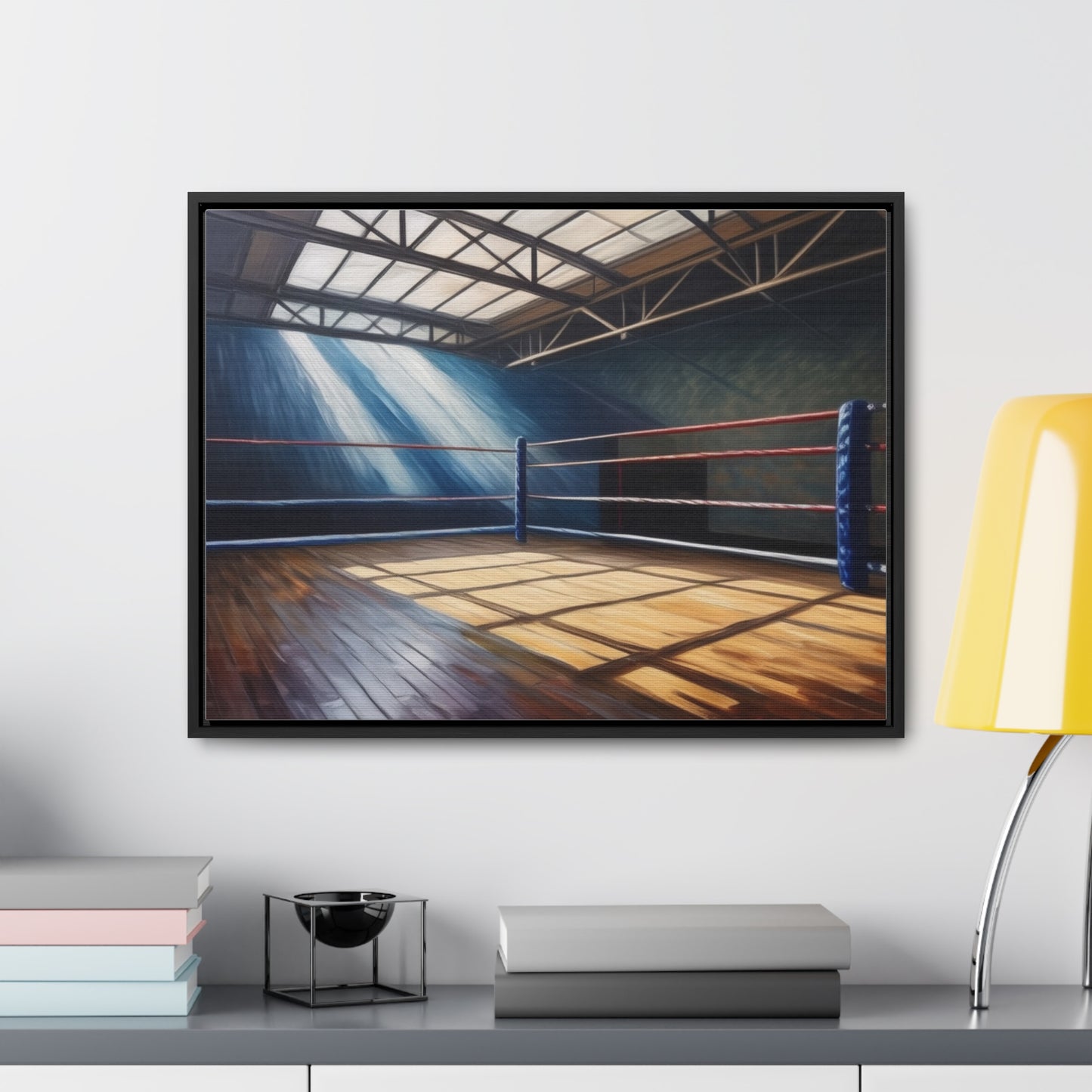 Boxing Ring, Wall Art, Gallery Canvas Wraps, Horizontal Frame