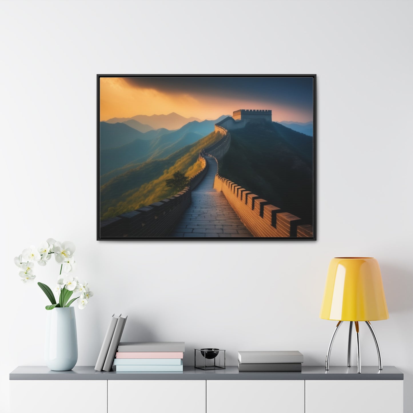 Great Wall of China, Wall Art, Gallery Canvas Wraps, Horizontal Frame