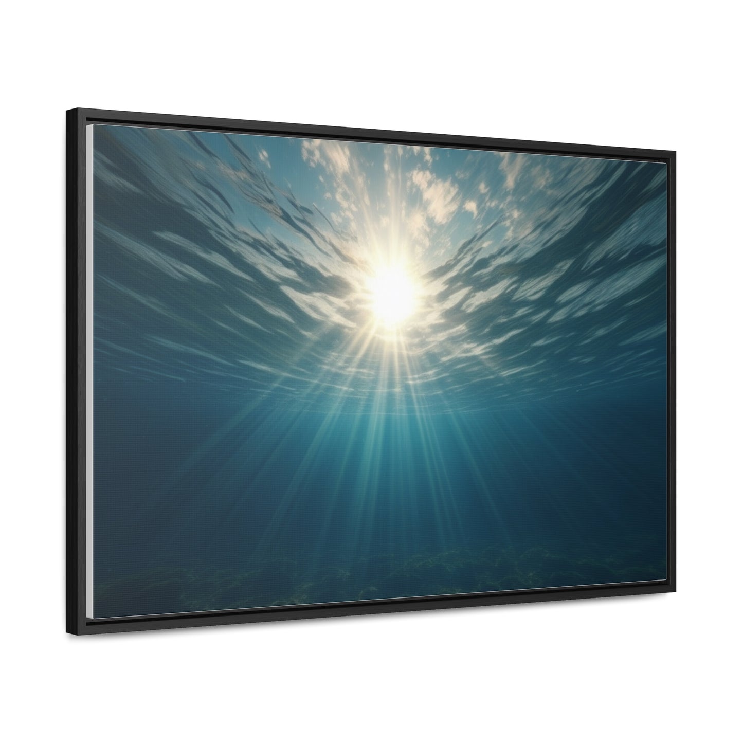 Under Water, Wall Art, Gallery Canvas Wraps, Horizontal Frame