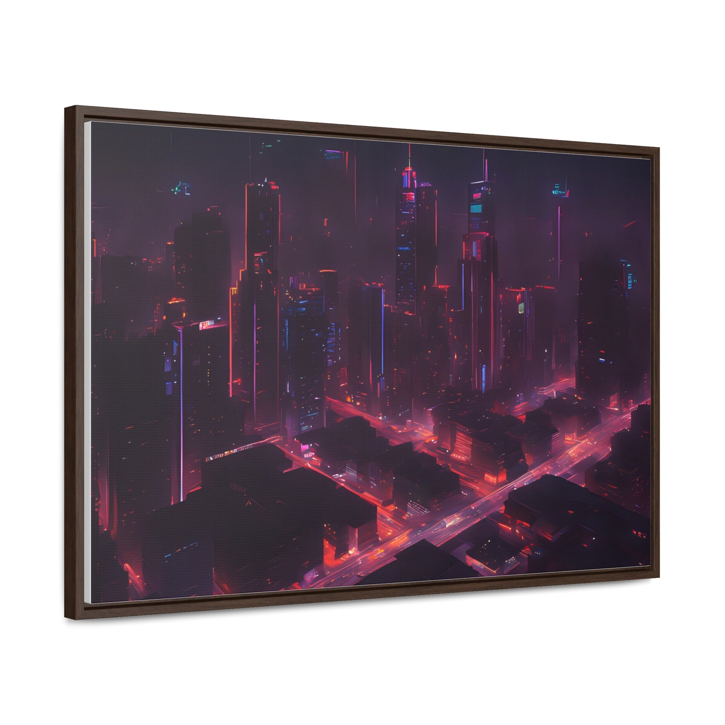 Neon lights, Wall Art, Gallery Canvas Wraps, Horizontal Frame