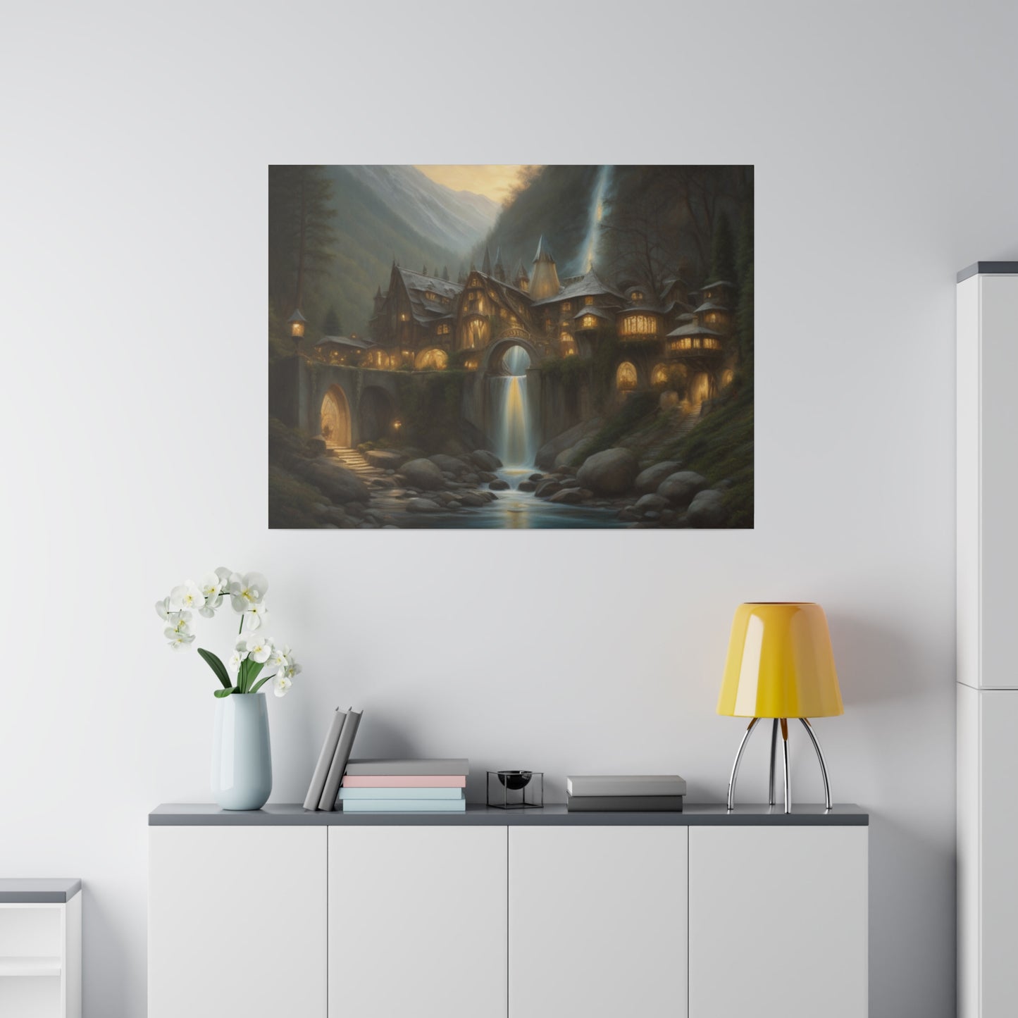 Rivendell, Wall Art, Matte Canvas, Stretched, 0.75"