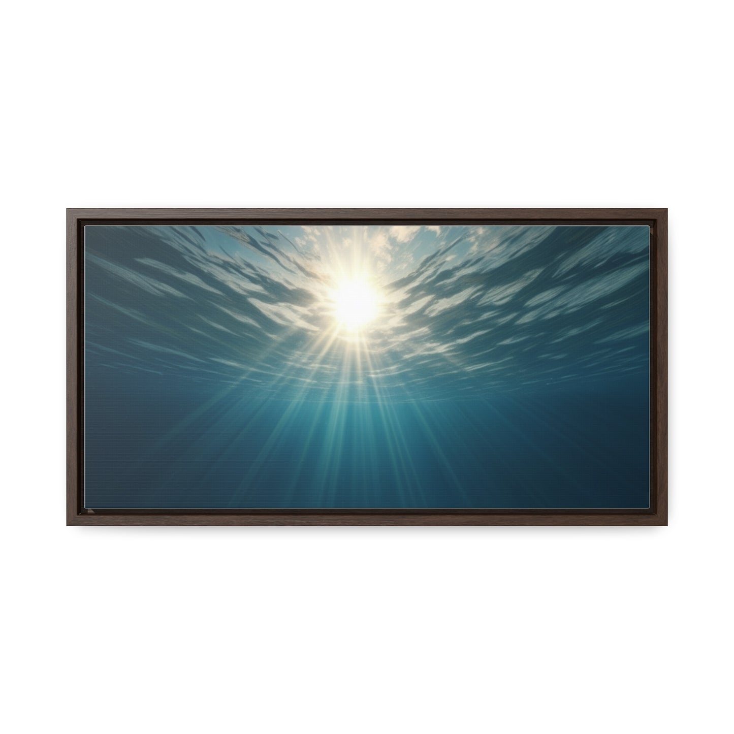 Under Water, Wall Art, Gallery Canvas Wraps, Horizontal Frame