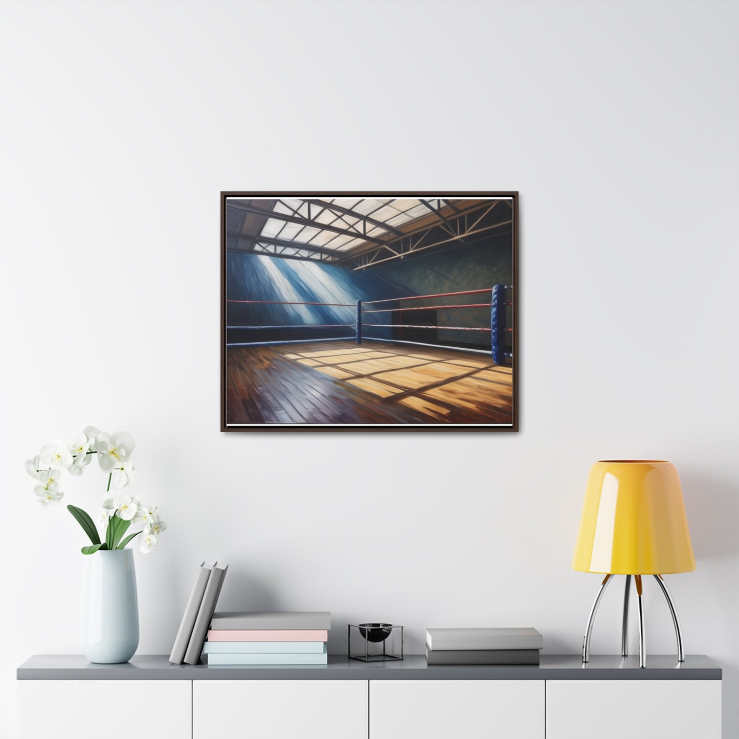 Boxing Ring, Wall Art, Gallery Canvas Wraps, Horizontal Frame