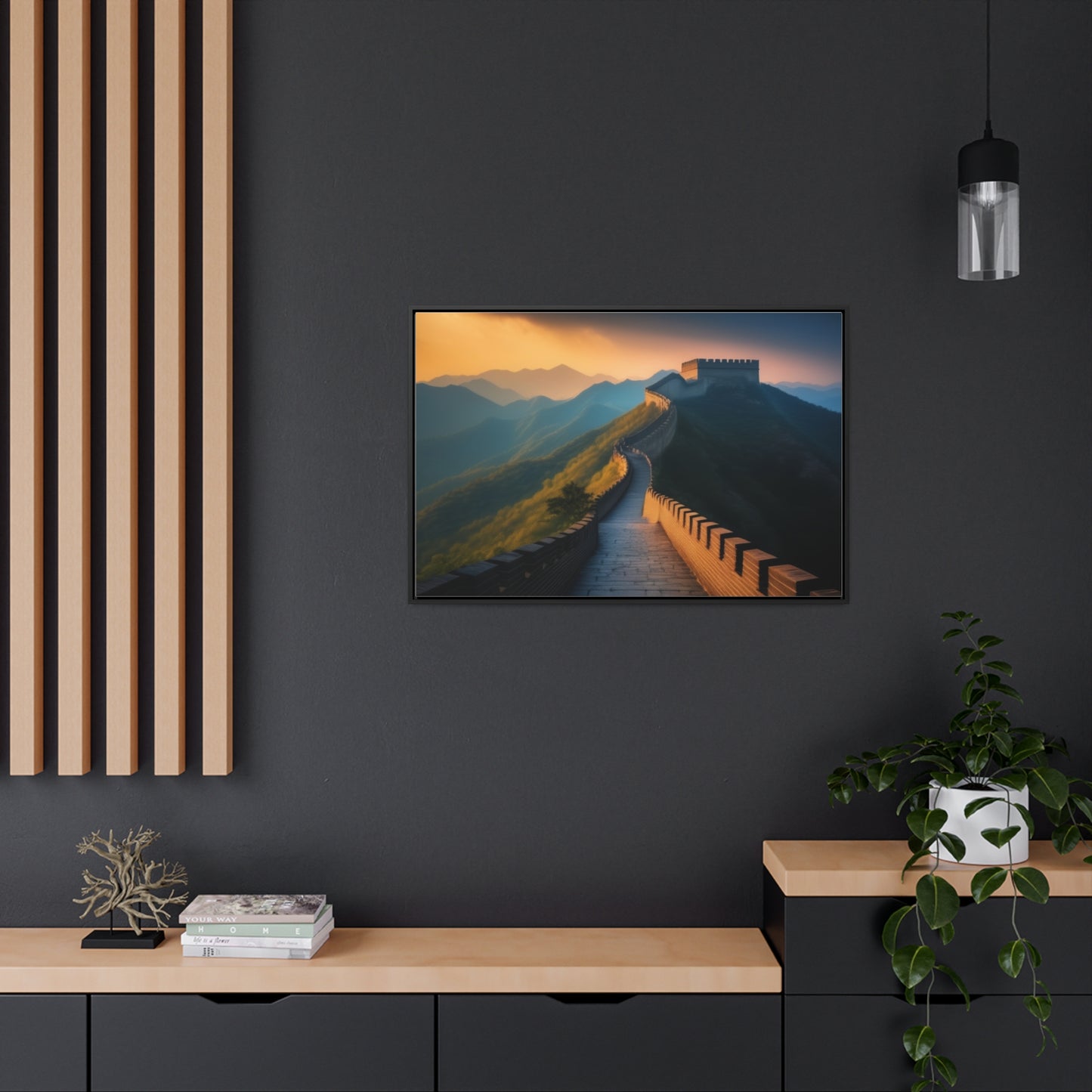 Great Wall of China, Wall Art, Gallery Canvas Wraps, Horizontal Frame