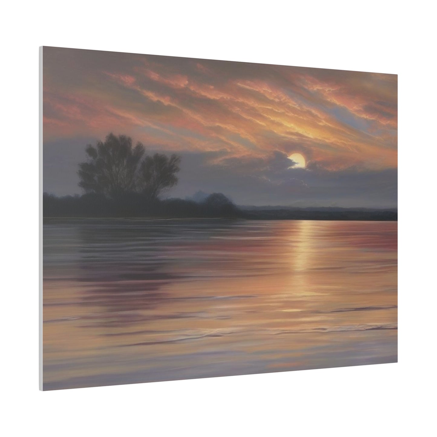 Sun Rise, Wall Art, Matte Canvas, Stretched, 0.75"