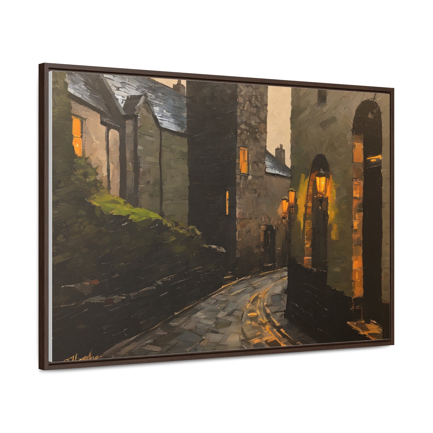 Walk the streets, Wall Art, Gallery Canvas Wraps, Horizontal Frame