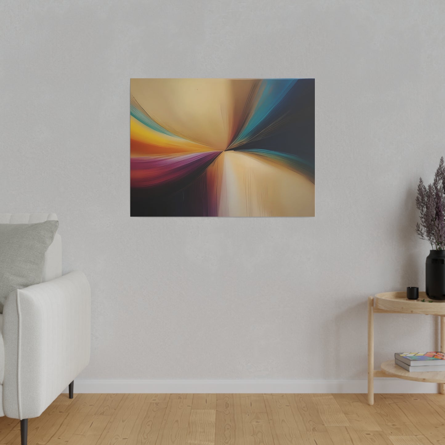 Color, Wall Art, Matte Canvas, Stretched, 0.75"