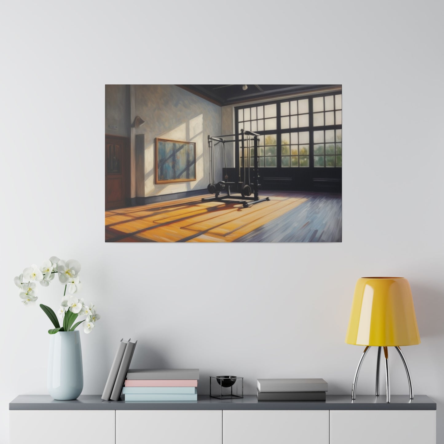 Gym, Workout, Wall ArtMatte Canvas, Stretched, 0.75"