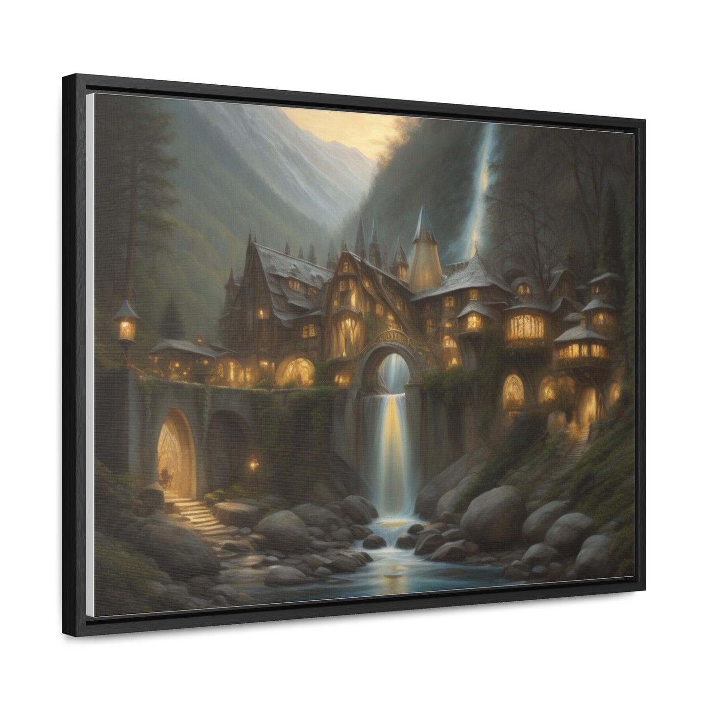 Rivendell, Wall Art, Gallery Canvas Wraps, Horizontal Frame