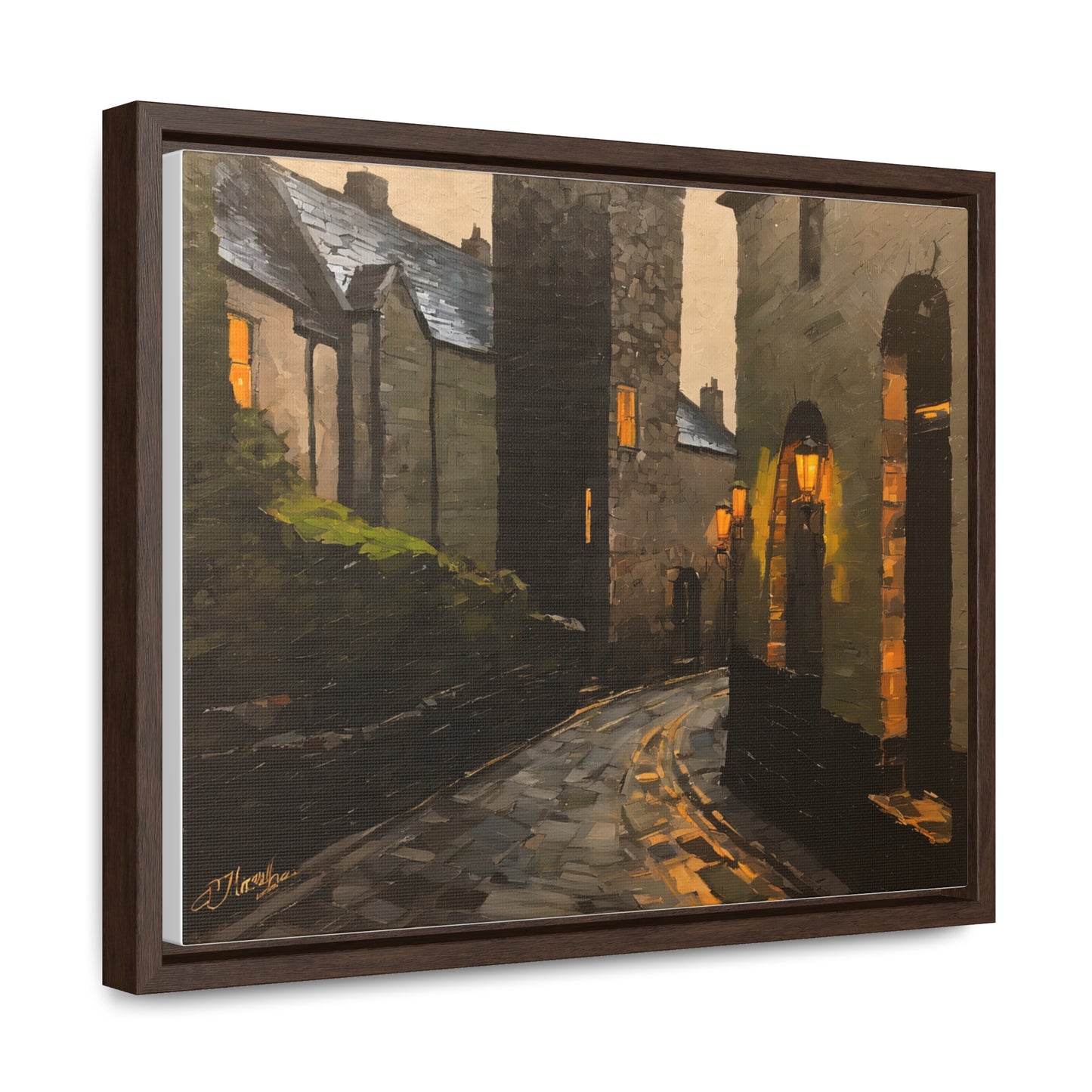 Walk the streets, Wall Art, Gallery Canvas Wraps, Horizontal Frame