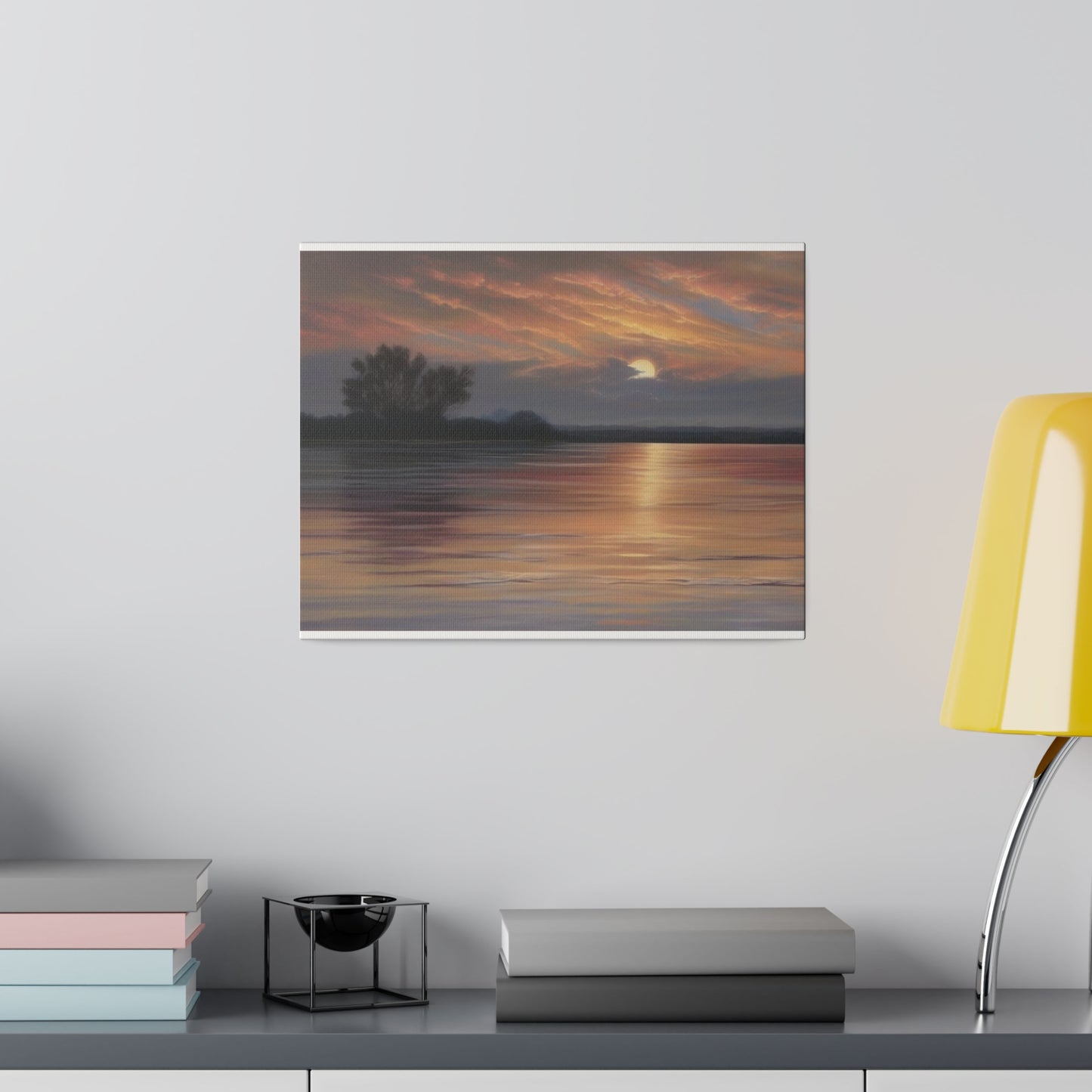 Sun Rise, Wall Art, Matte Canvas, Stretched, 0.75"