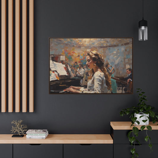 Music, Wall Art, Gallery Canvas Wraps, Horizontal Frame