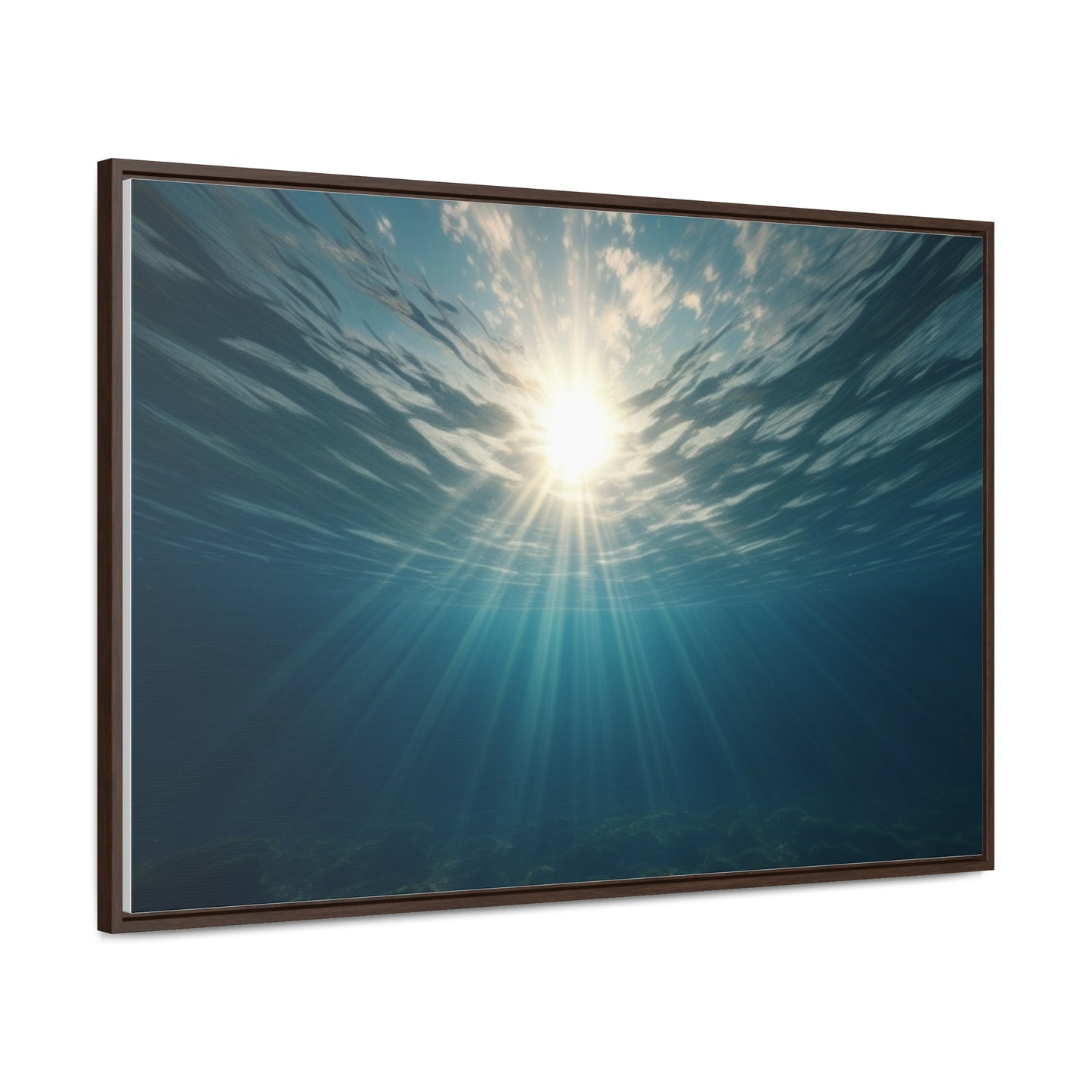 Under Water, Wall Art, Gallery Canvas Wraps, Horizontal Frame