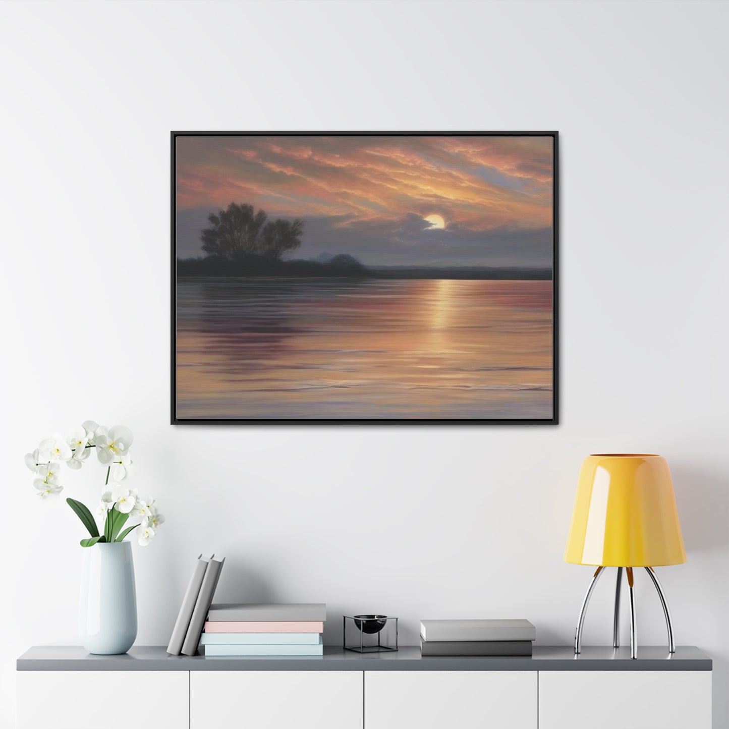 Sun Rise, Wall Art, Gallery Canvas Wraps, Horizontal Frame