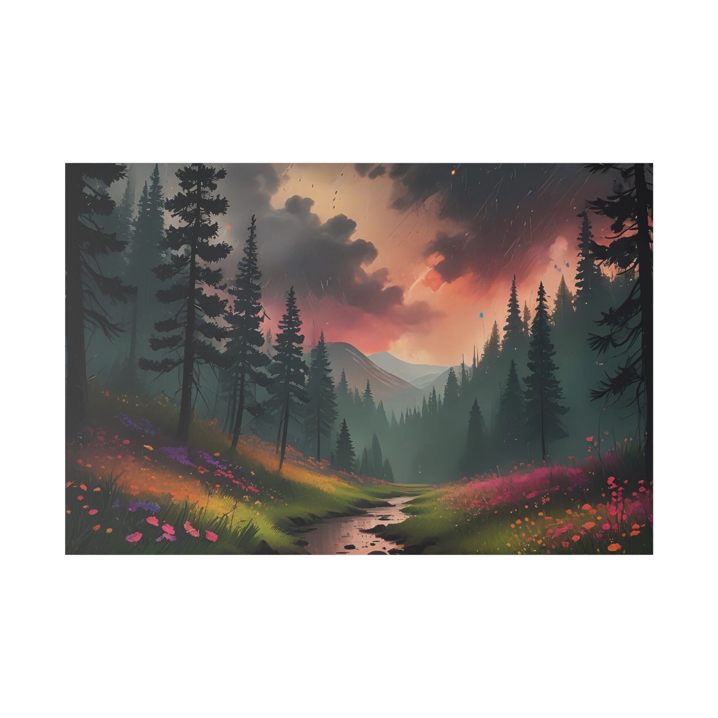 A Mystical Morning, Wall Art, Matte Canvas, Stretched, 0.75"