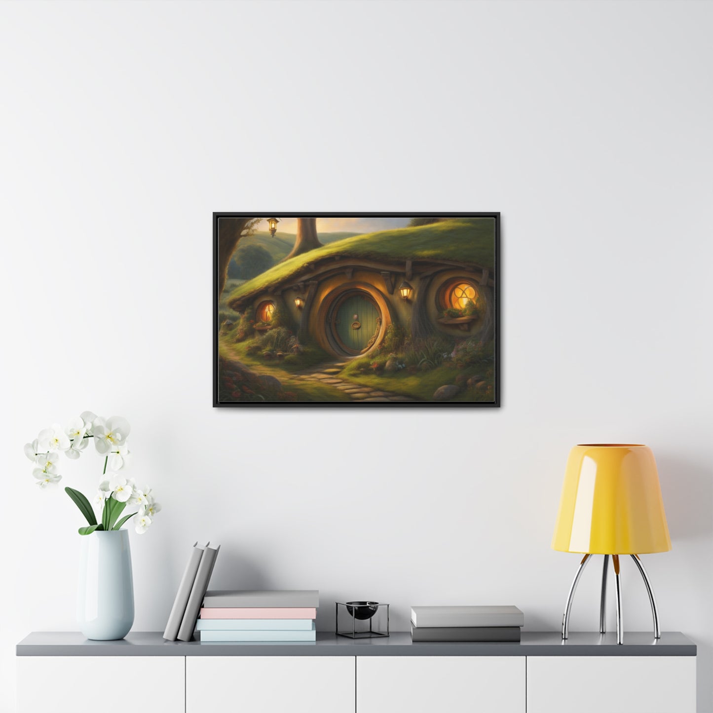 Hobbiton, Wall Art, Gallery Canvas Wraps, Horizontal Frame