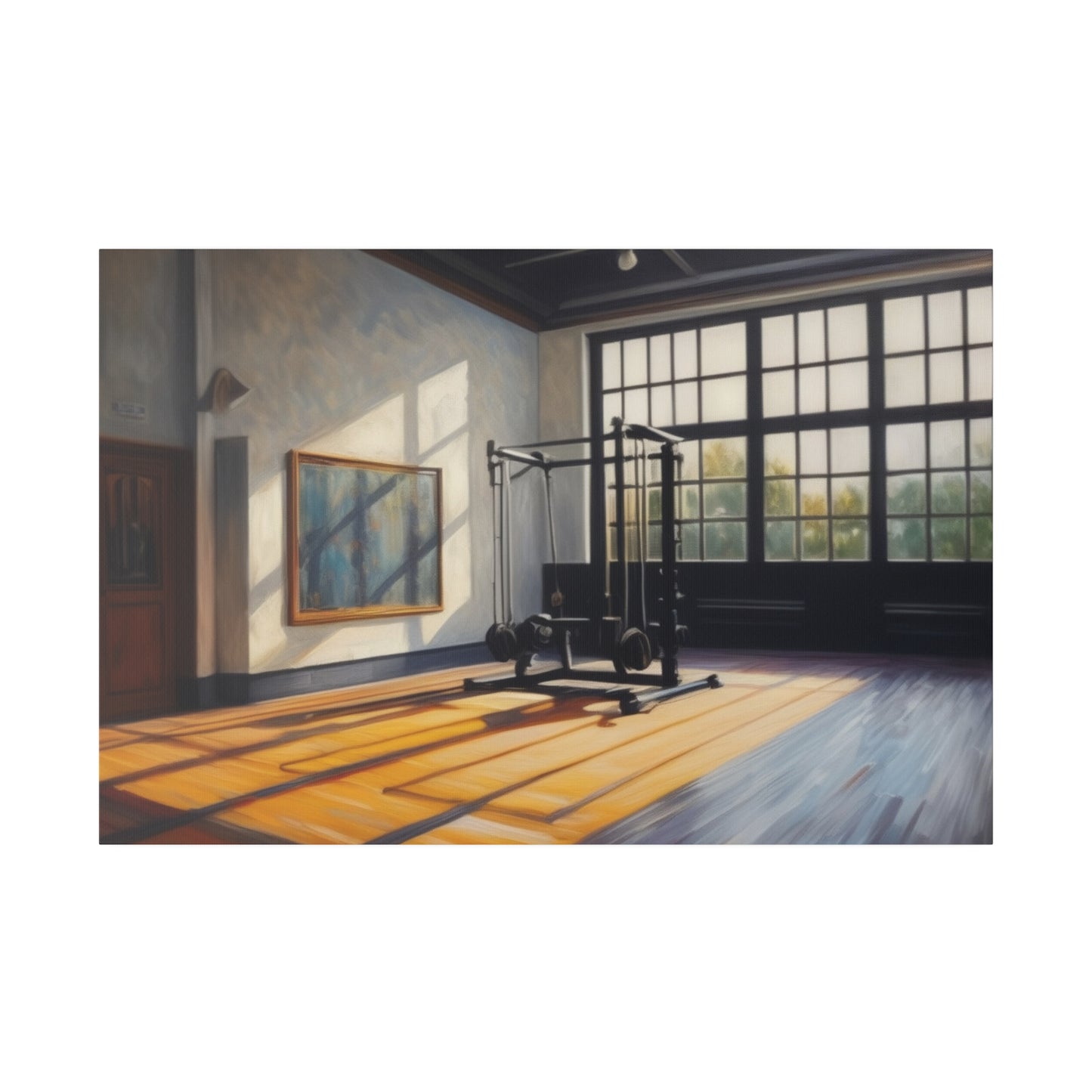 Gym, Workout, Wall ArtMatte Canvas, Stretched, 0.75"