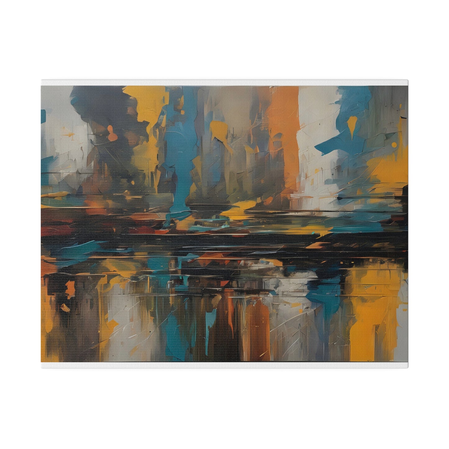 Abstract, Wall Art, Matte Canvas, Stretched, 0.75"