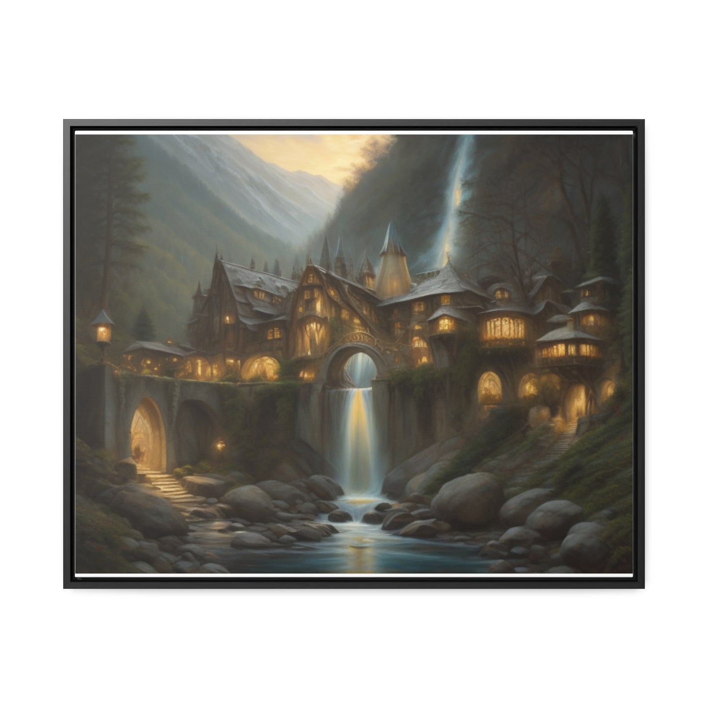 Rivendell, Wall Art, Gallery Canvas Wraps, Horizontal Frame