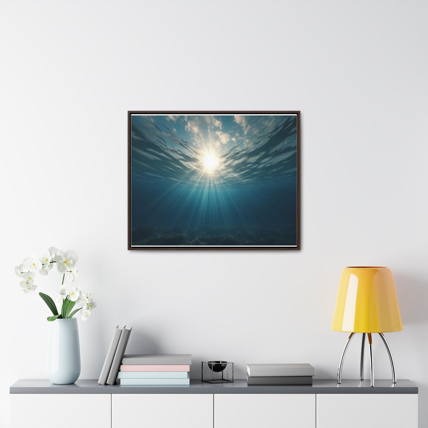 Under Water, Wall Art, Gallery Canvas Wraps, Horizontal Frame