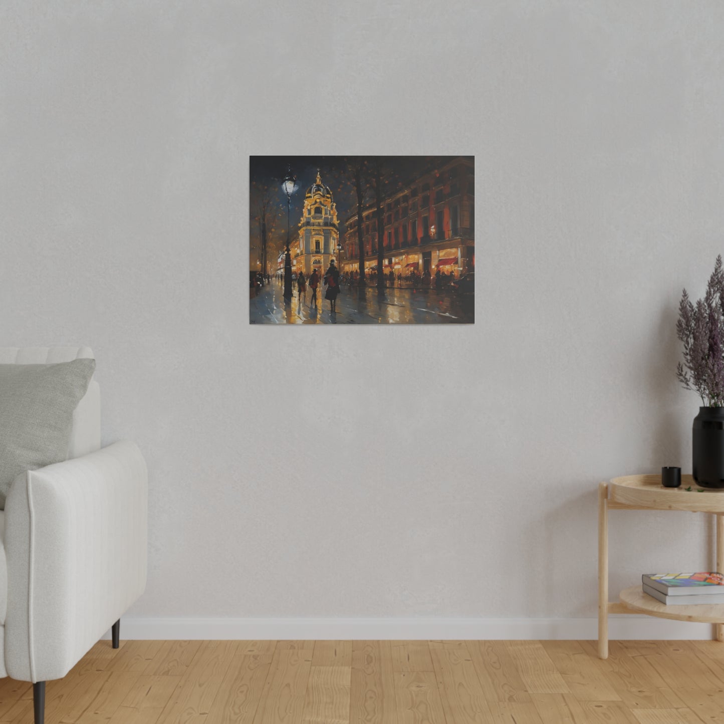 Town Center, Wall Art, Matte Canvas, Stretched, 0.75"