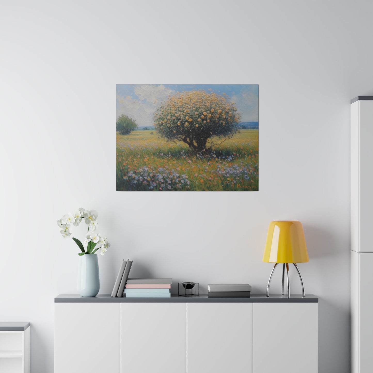 Beautiful Meadows, Wall Art, Matte Canvas, Stretched, 0.75"