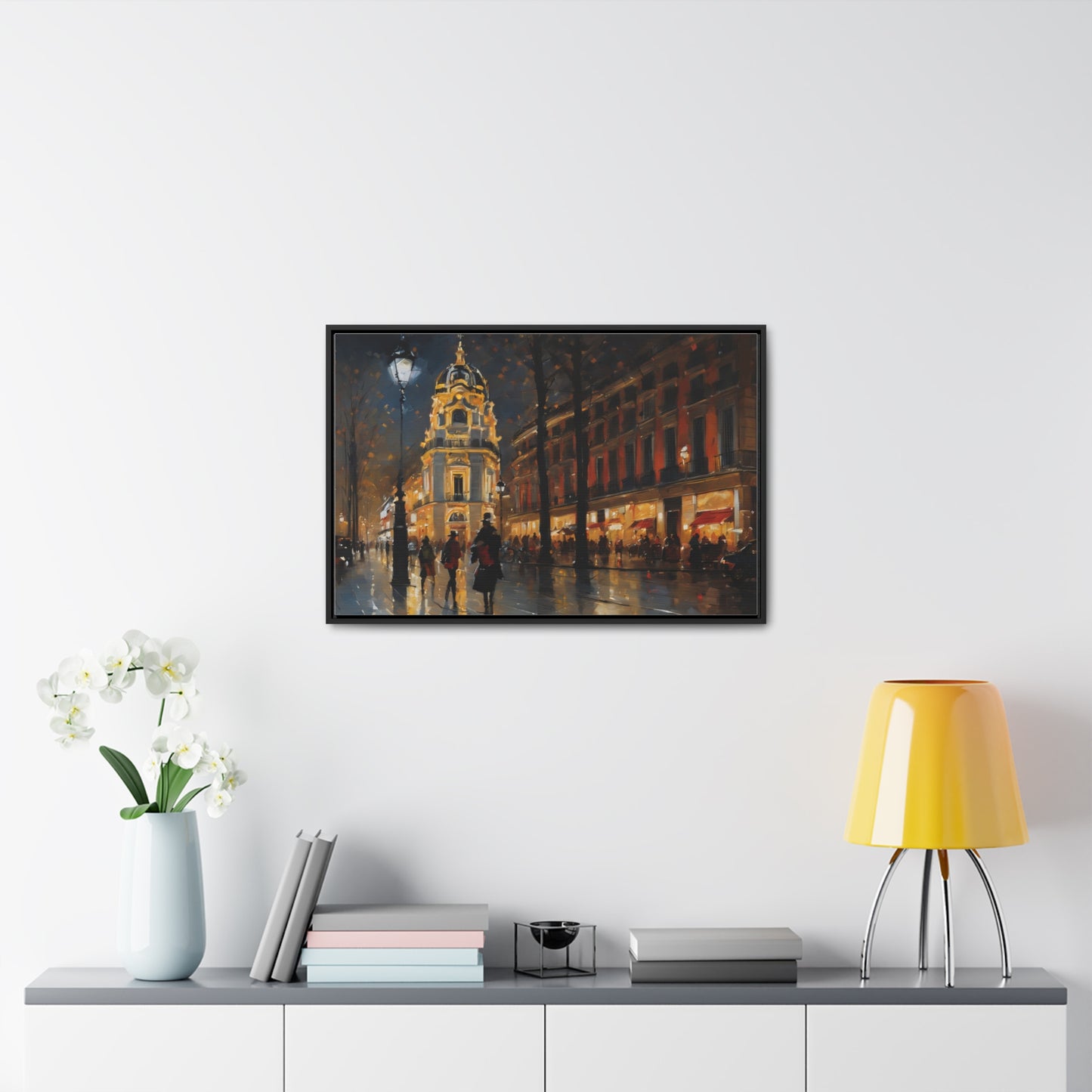 Town Center, Wall Art, Gallery Canvas Wraps, Horizontal Frame